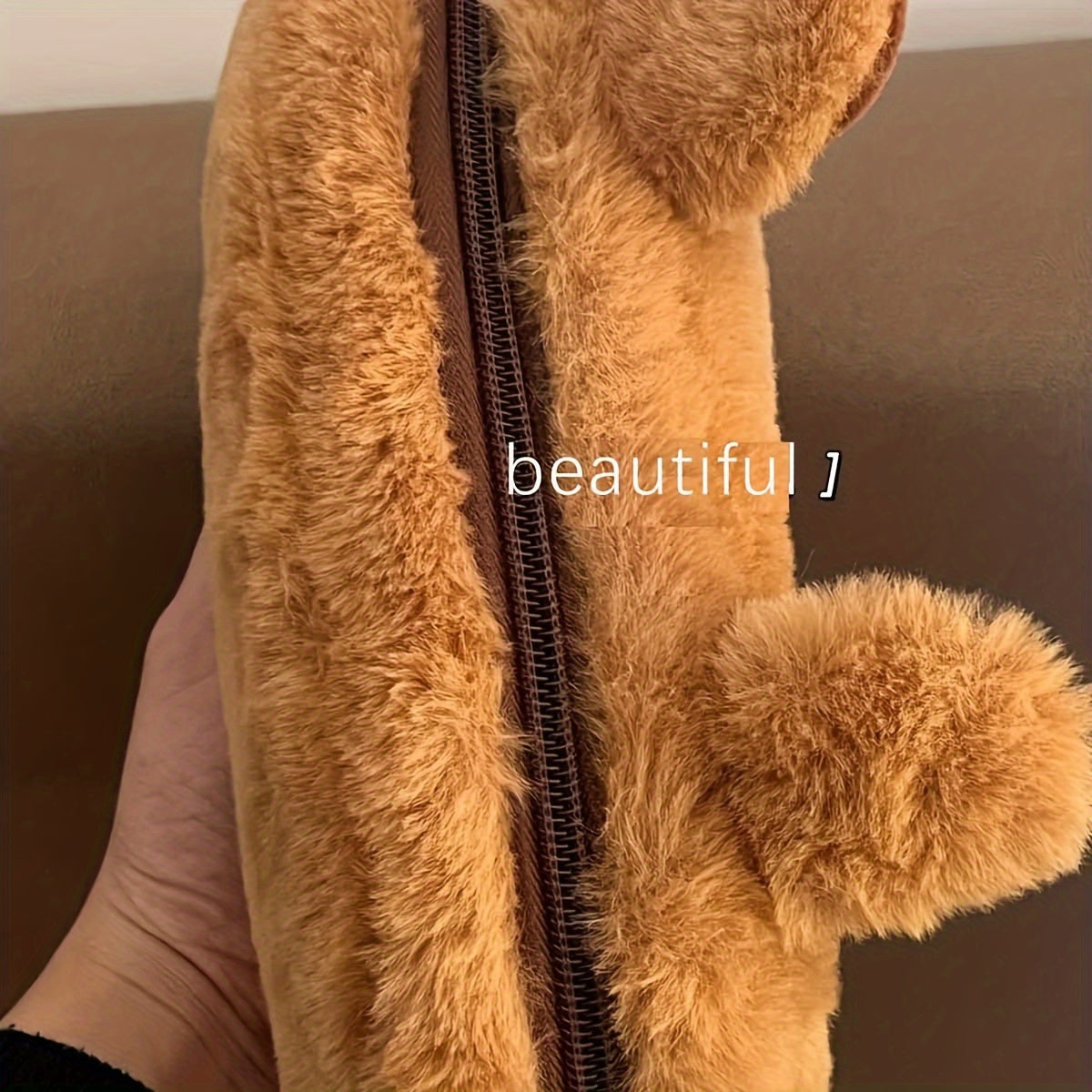 Capybara Plush Storage Bag