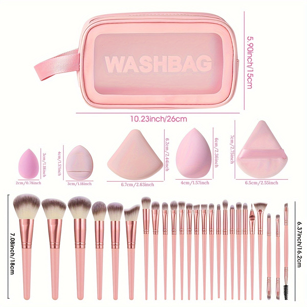 42pc Makeup Set