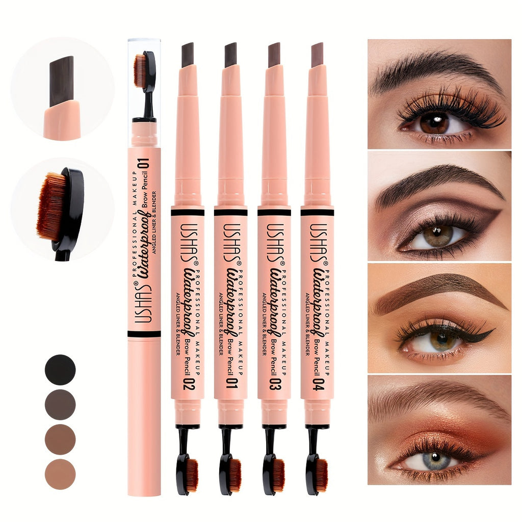 2-in-1 Eyebrow Pencil Brush