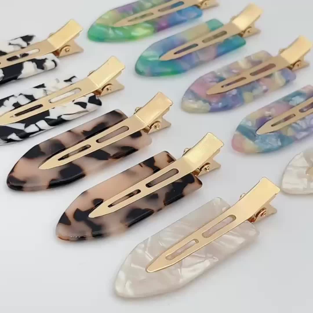 4pcs Acrylic Hair Clip