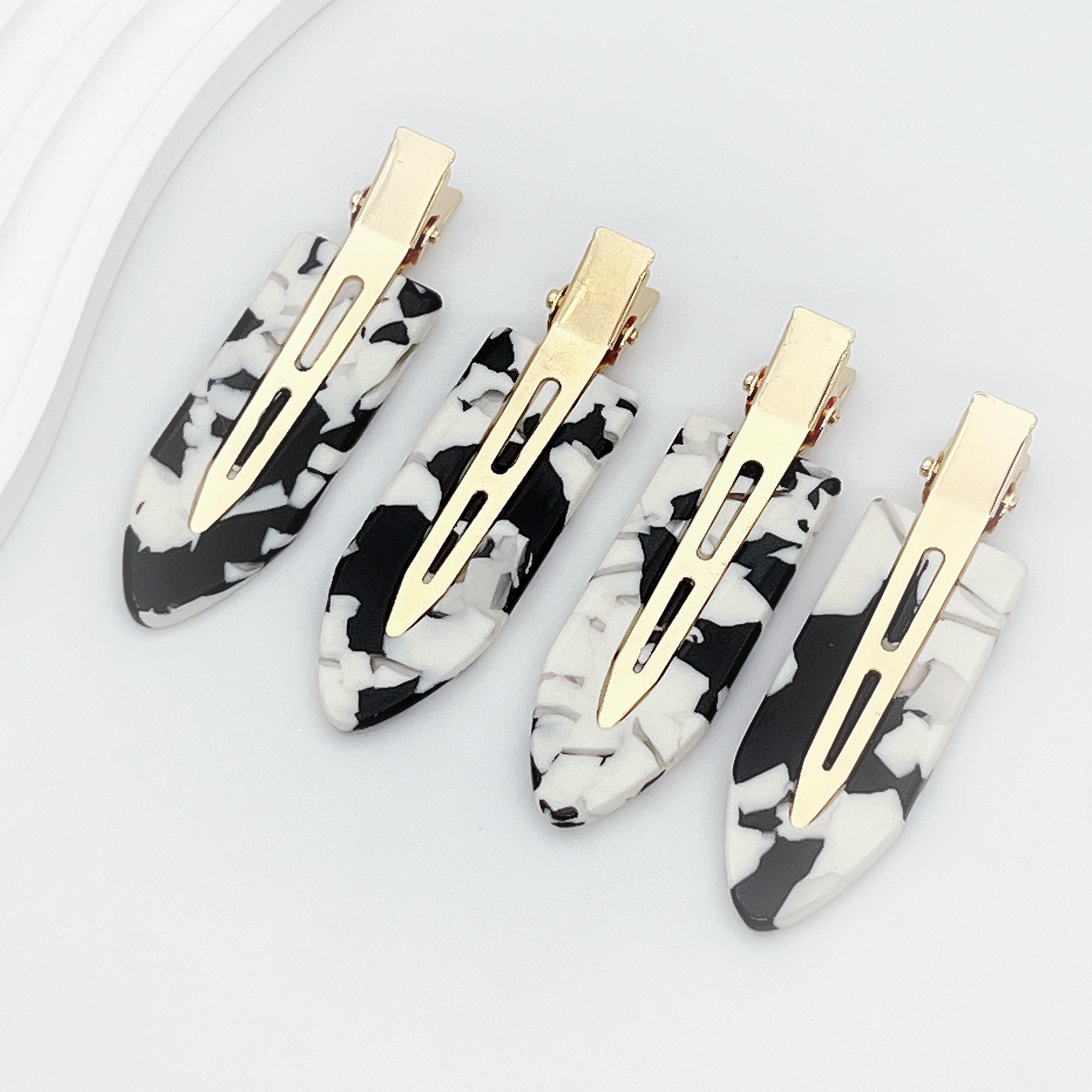 4pcs Acrylic Hair Clip