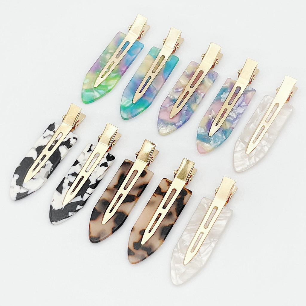 4pcs Acrylic Hair Clip