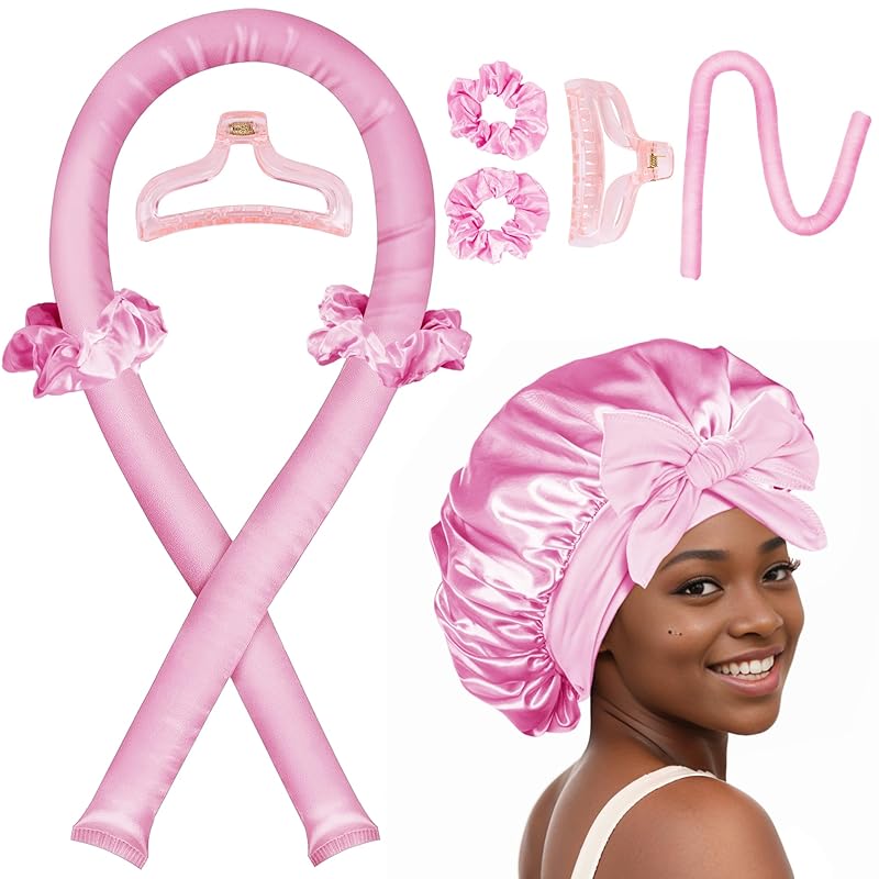 Overnight Heatless Hair Curler Kit